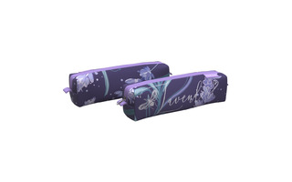 Пенал косметичка "ErichKrause.Квадро mini.Lavender" 21*5*5см на молнии 1отд 56969