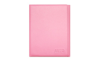 Обложка для автодокументов "Auto.Светло-розовая" кожзам 2903-121