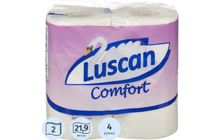 Туалетная бумага "Luscan Comfort " 2сл 4рул 1561459