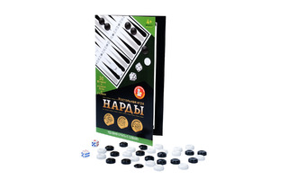 Нарды +поле скл. картон 29*33см в пакете 05110