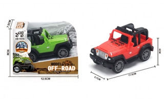 Машина инерц пласт "Джип" 11,5*5,7*6см  B2271344 370295