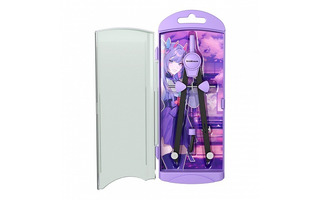 Готовальня 2 предм. "ErichKrause.Manga" фиолетовый 61435