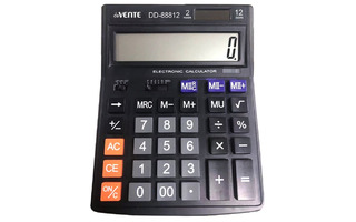 Калькулятор deVente 12 разряд 145*190*35мм DD-88812 4031332