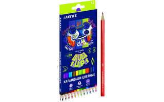 Карандаши 12 цв "deVente.Level Up Game" 2М 5022417