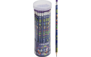 Карандаш ч\гр "deVente.Level Up Game" HB трехгранный с ластиком 5032405