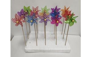 Ветерок "Вертушка" d=12см пластик WF2382 372251