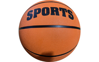 Мяч баскетбольный оранжевый 480гр №5 d=18см резина МБ-2450