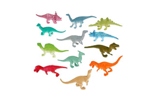 Набор животных "Играем вместе.Динозавры" 12шт 6см 806С-1/268048