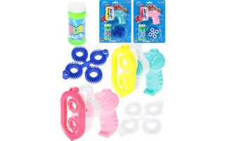 Мыльные пузыри пистолет "Вентилятор" 10*9*4см 60мл МПЗ-3706