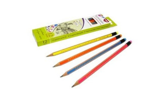 Карандаш ч\гр "Intelligent.Бабочки" с ластиком НВ ВО-1 305155