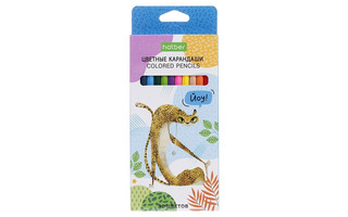 Карандаши 12 цв "ZOO" Хатбер CS_084391