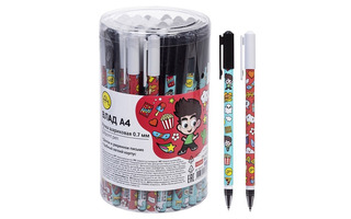 Ручка шариковая "Hatber.Влад А4" синяя 0,7мм BP_083459