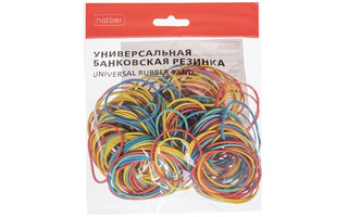 Резинка для денег  100гр 60мм "Hatber" RB_083965