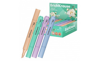 Текстовыделитель "ErichKrause.Visioline V-17 Pastel Bloom" ассорти 60809 0,6-4,5мм