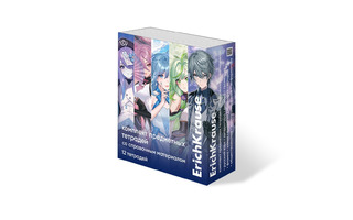 Тетрадь 48 л предметная "Комплект-Manga" 12шт 62125 ErichKrause
