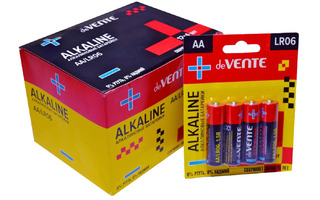 Батарейка deVente.Alkaline LR 06 (BL4) блистер 9010106
