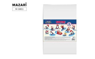 Картон белый А4  8л M-16811 "Mazari" 200гр./м2