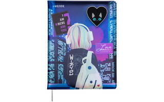 Дневник школьный 1-11 кл обложка поролон "deVente.City Girl" иск.кожа 2022431