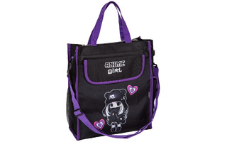 Сумка для дополнительных занятий "DeVente.Аниме.Anime Girl" А4 36*31*13 1отд 3кармана молния 7041428