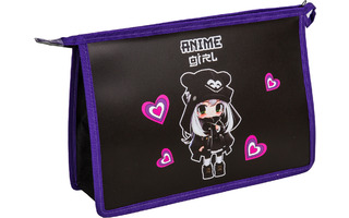 Папка для тетрадей А4 "DeVente.Anime Girl" молния 8056411