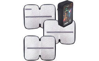 Пенал 3 отд "DeVente.Cosmic" 20,5*12см тиснение фольга 7013401