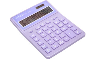 Калькулятор deVENTE 12 разряд 155*204мм DD-4442P сиреневый 4031317
