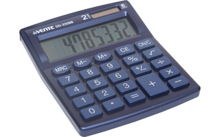 Калькулятор deVENTE 8 разряд 105*127*21мм DD-3308B синий 4031330
