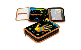 Пенал 1 отд "Old gemer" 200*140 с 2-мя откидными планками NPk_74290 Hatber