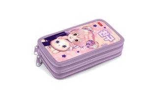 Пенал 2 отд "Аниме с котиком" 190*110 NPn_47076 Hatber