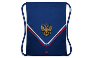 Мешок для обуви "Я люблю Россию" 33*42см 1отд NMn_18010 084217 Hatber