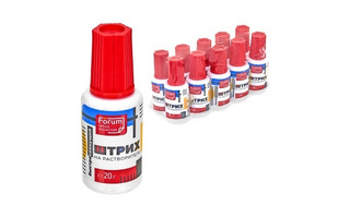 Корректор 20мл "Forum Office Collection" на химической основе 537016 0738