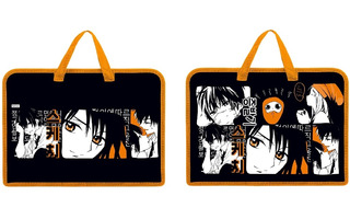 Папка для тетрадей А4 "Аниме.Нежные чувства" 1отд на молнии с ручками AMn_08079 084296 Hatber