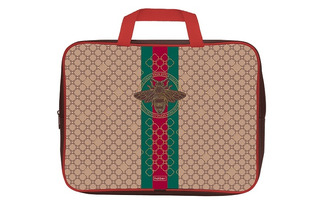 Папка для тетрадей А4 "От кутюр" текстиль 4см молния с ручками 3D фольга NSn_31086 084721 Hatber