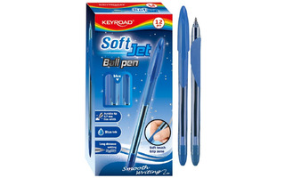 Ручка шариковая "KEYROAD" синяя 0,7мм KR972046