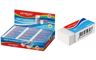 Ластик "KEYROAD.Мини" белый KR970981