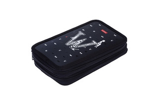 Пенал 2 отд "W-wednesday" 190*110 на молнии 3D лак NPn_47075 Hatber