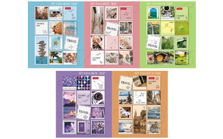 Тетрадь 80 л "Travel" линия 80Т5В2 086580 Хатбер