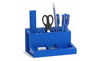 Органайзер "Erich Krause.Leader.Classic" 9предметов синий 55668