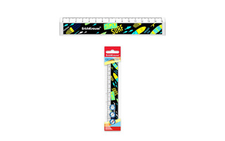 Линейка  15 см пласт ErichKrause Surf Team 55430