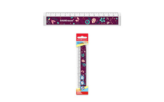 Линейка  15 см пласт ErichKrause Autumn Walk 55485