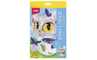 Набор для творчества "Квиллинг.Панно.Кошечка" Квл-039