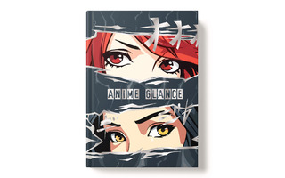 Записная книжка А6+  96л "Аниме.Глаза" тв.переплет 14385 АкХолд