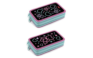 Пенал 2 отд "Мой мишка" 190*110мм 3D лак NPn_47074 Hatber