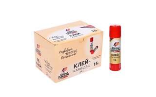 Клей-карандаш 15г "Школа творчества" Луч 29С 1736-08