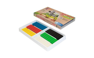 Пластилин  6 цв "Луч.Zoo" 90гр 30С 1810-08