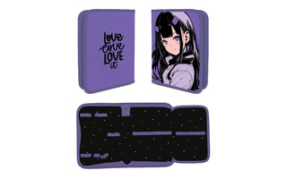 Пенал 1 отд "Seventeen.Аниме" 200*130 с откидной планкой SKLB-UTH-031(9940) АкХолд