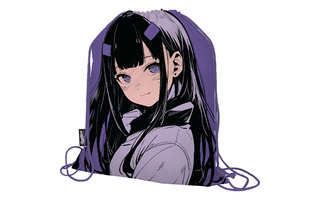 Мешок для обуви "Seventeen.Аниме" 48х38см SKLB-UTH-883W (5497) АкХолд