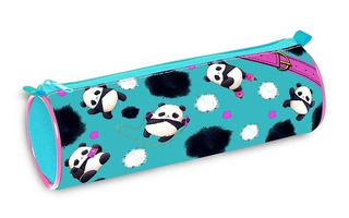 Пенал тубус "Плюшевые панды" 210*70 на молнии Npt_60129 Hatber