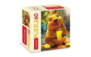 Пазлы Хатбер   60эл "Солнечная капибара" 60ПЗ5_32195