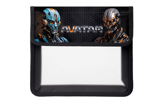 Папка для тетрадей А5 "Аватар" 24*20*6см 2 отд. липучка АМp_06059 084848 Hatber